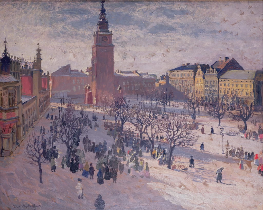 Piazza del mercato principale di Cracovia - National Museum in Cracow